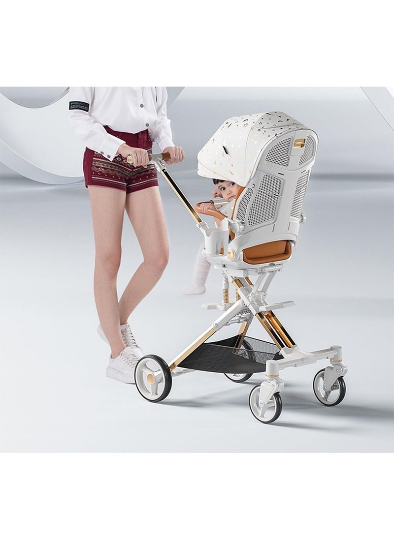 GT-Wheel - Lightweight Stroller with Aluminum Frame Infant Stroller for Newborn Babies Premium Quality fold Reversible - Image 1