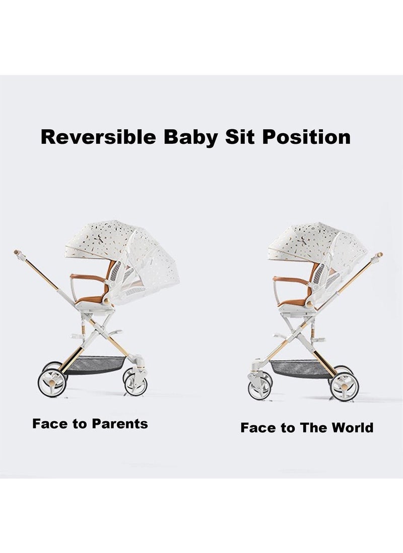GT-Wheel - Lightweight Stroller with Aluminum Frame Infant Stroller for Newborn Babies Premium Quality fold Reversible - Image 1