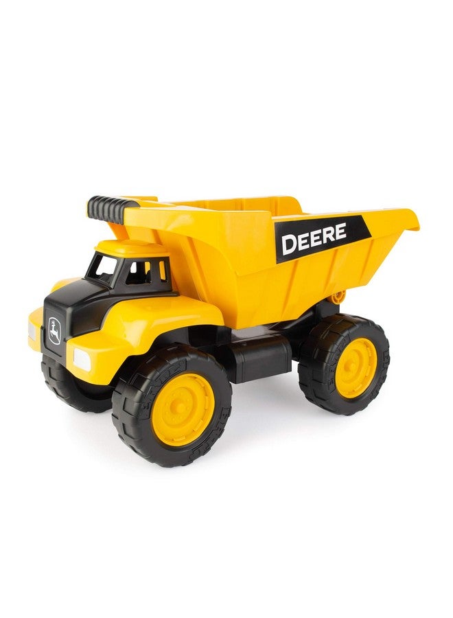 John Deere Big Scoop Dump Truck Toy With Tilting Dump Bed 15 Inch Sandbox Toys For Outside Kids Outdoor Toys Ages 3 Years And Up - Image 1