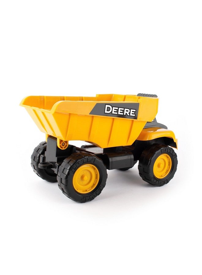 John Deere Big Scoop Dump Truck Toy With Tilting Dump Bed 15 Inch Sandbox Toys For Outside Kids Outdoor Toys Ages 3 Years And Up - Image 3