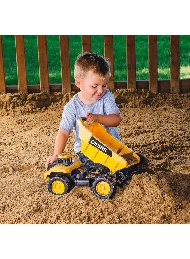 John Deere Big Scoop Dump Truck Toy With Tilting Dump Bed 15 Inch Sandbox Toys For Outside Kids Outdoor Toys Ages 3 Years And Up - Image 5