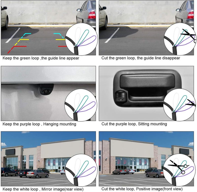 NATIKA Waterproof Backup/Front View Camera - HD Night Vision with 170° Wide Angle for Cars, Trucks, SUVs, and Vans - Image 4