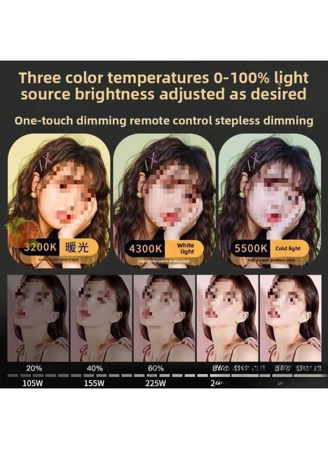 Shadow Source Live Broadcast Fill Light Photography Light Light Soft Light Box Studio Suit Studio Bar Arm-Color Of Light Source:2m Bracket