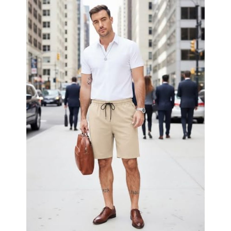 mens Men Casual Shorts Chino - Image 4