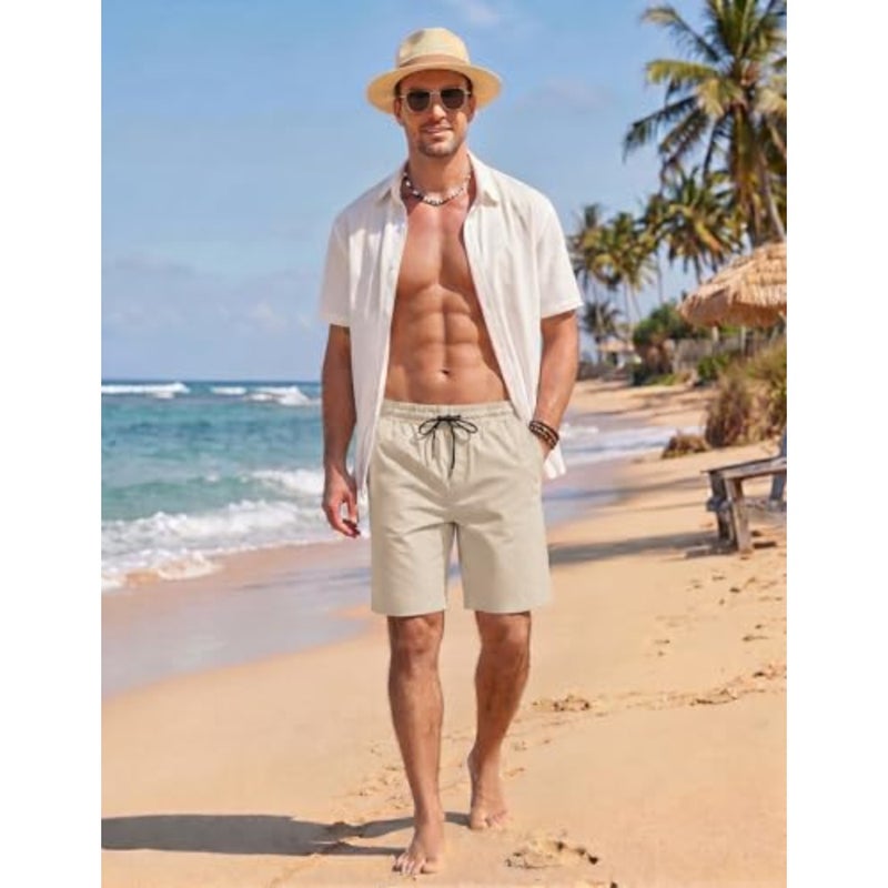 mens Men Casual Shorts Chino - Image 5