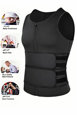 Men's Weight Loss Shaping Vest Sauna Suit Neoprene Waist Trainer Exercise Belt - pzsku/Z3C6D9196F8FD691E3F35Z/45/1754274173/0854f370-6aeb-4f11-a007-fe15511a1722