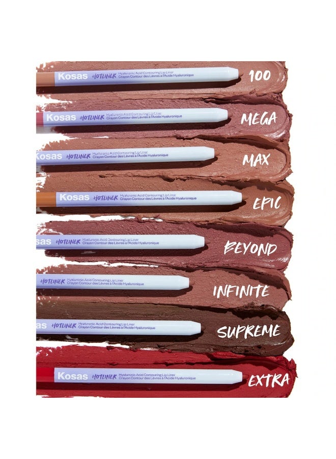 Kosas Hot lip liner from Kosas _Extra - Vibrant Cherry Red - Image 3