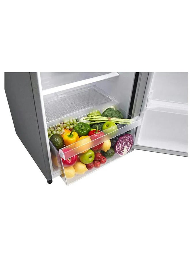 LG Single-Door Refrigerator, 7 ft., 195 L, Semi-Auto Defrost, Smart Inverter, Extendable Drawer - LTT7CBBSI Silver - Image 3