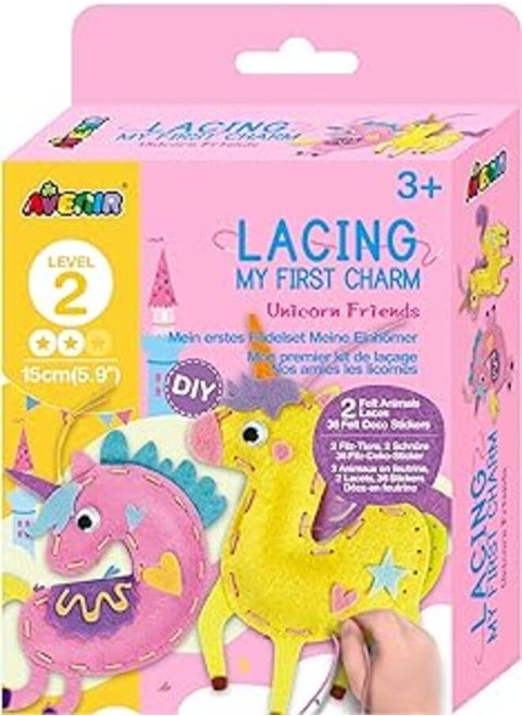 Lacing My First Charm-Unicorn Friends Level2