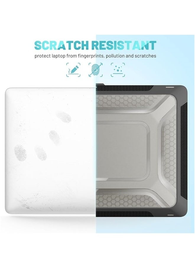 Generic - Compatible with MacBook Pro 16 Inch M3 Pro/Max (2023) & M2 Pro/Max A2780 (2023) & M1 Pro/Max A2485 (2021),Anti-Scratching Protective Case with Foldable Stand - Image 1