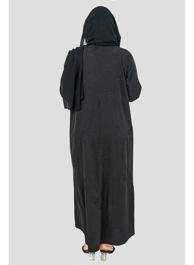 IKKXA Abaya AIK2014 Black - Image 4