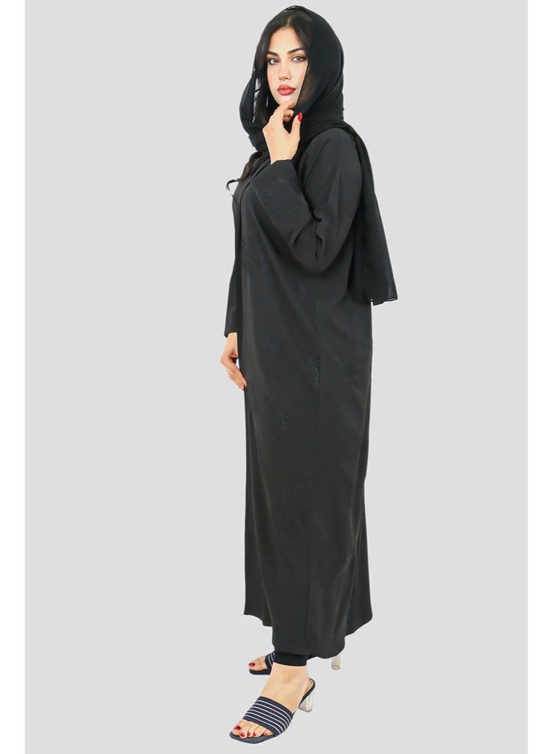 IKKXA Abaya AIK2014 Black - Image 3