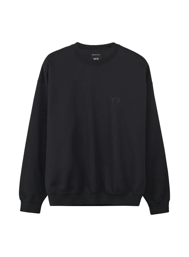Adidas Adidas Fl Crew Sweat Black Sweatshirt (Long Sleeve) Sweatshirts For Unisex