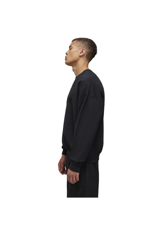 Adidas Fl Crew Sweat Black Sweatshirt (Long Sleeve) Sweatshirts For Unisex - Image 4