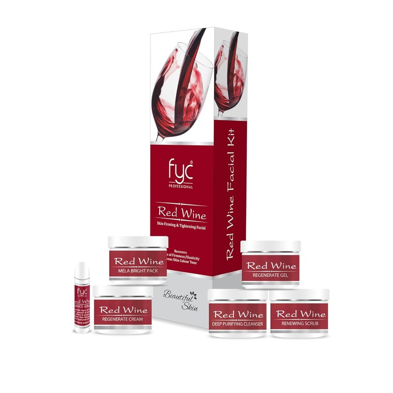 FYC Professional Yavi Cosmetics RED WINE FACIAL KIT - Image 1