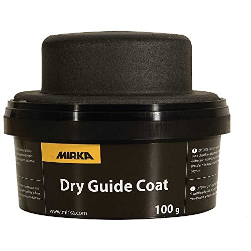 Mirka Dry Guide Coat Black with Applicator 100g to use for light colour surfaces - Image 1