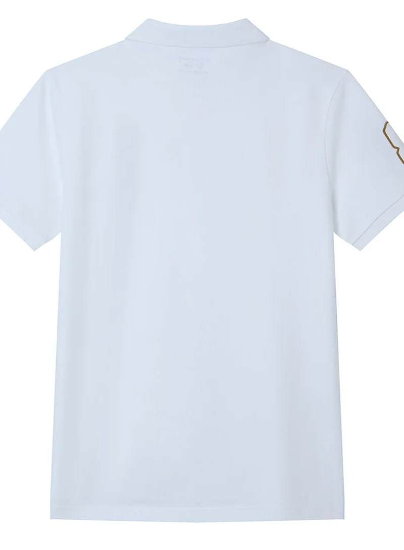 GIORDANO  Men’s Slim Fit Napoleon Embroidery Lycra Pique Polo for Men | Best Price UAE