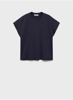 MANGO Casual Crew Neck T-Shirt  - Image 3