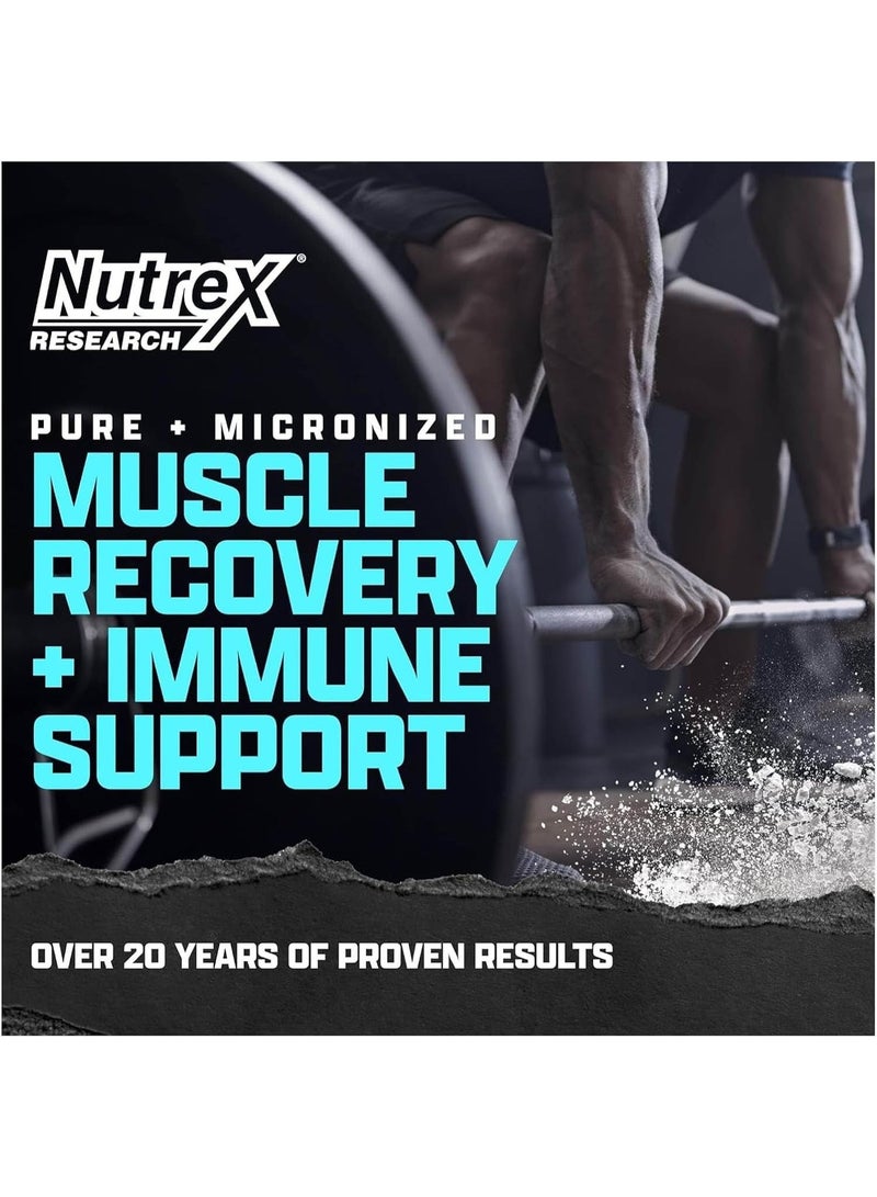 نورتكس ريسيرش جلوتامين بيور لاستعادة العضلات ودعم المناعة 300 جرام - Image 4