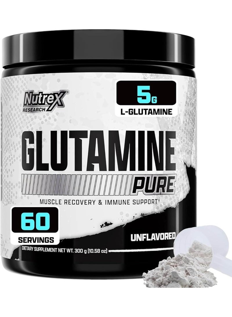 نورتكس ريسيرش جلوتامين بيور لاستعادة العضلات ودعم المناعة 300 جرام - Image 1