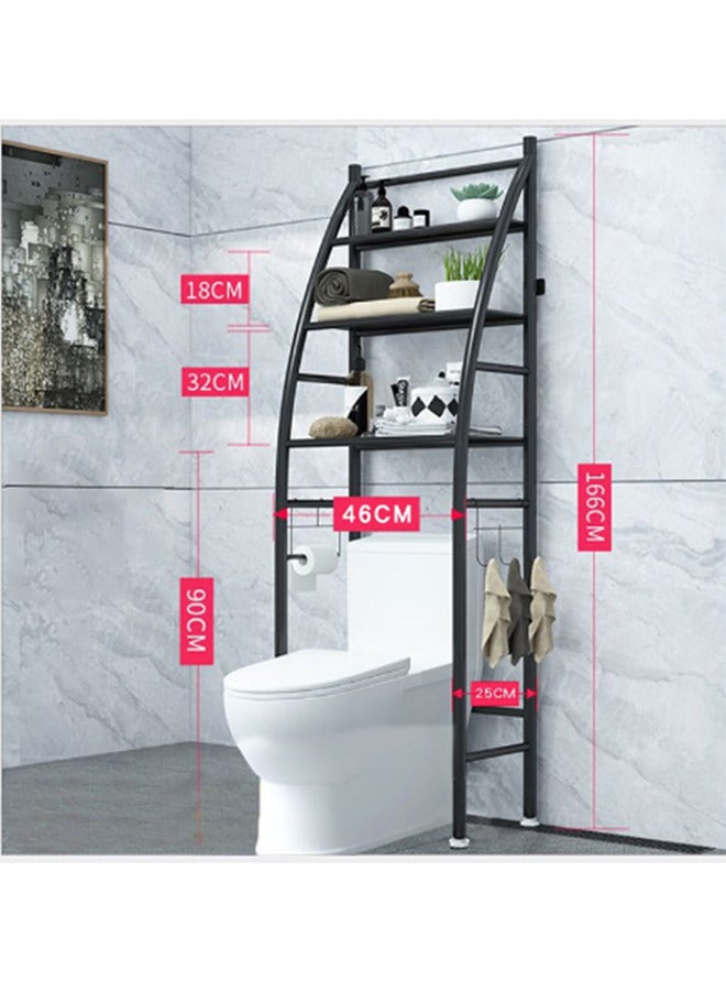 Generic 3 Tier Over The Toilet Bathroom Shelf  - Image 2