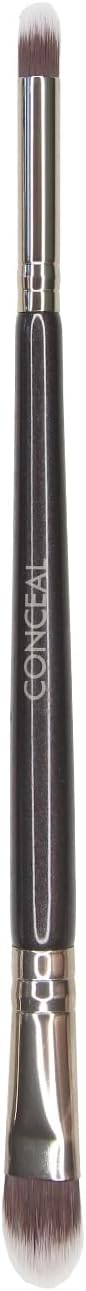 Studio 10 Studio10 Double Ended Vegan Shadow Brush Professional Eyeshadow Brush for Blending and Definition with Soft Cruelty Free Bristles for Cream or Powder Shadow Ideal for Mature Sensitive Eyelids - Image 1
