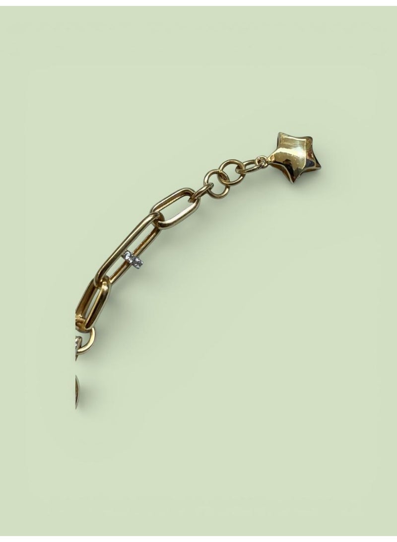 Ruby Art Gold 18K Pure Gold Bracelet for women Nova -  8.48 Gram - Image 5