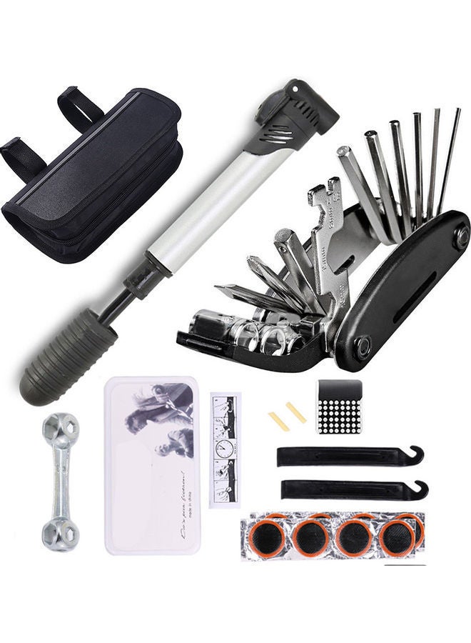 نيبمينينت طقم أدوات إصلاح إطارات الدراجة 16 في 1 - Image 1