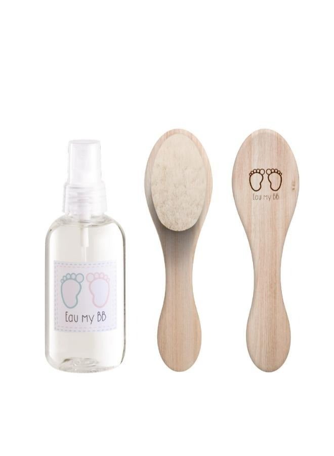 EAU MY BB Oh My BB O My Baby Set (Eau de Cologne for children 150 ml + hair brush) - Image 2