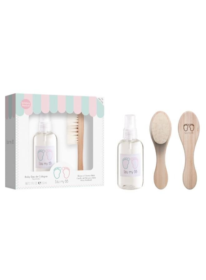 EAU MY BB Oh My BB O My Baby Set (Eau de Cologne for children 150 ml + hair brush) - Image 1