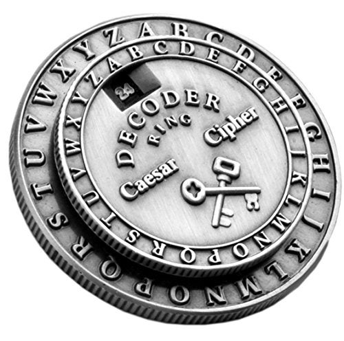 Retroworks Caesar Cipher Medallion Original - Image 1