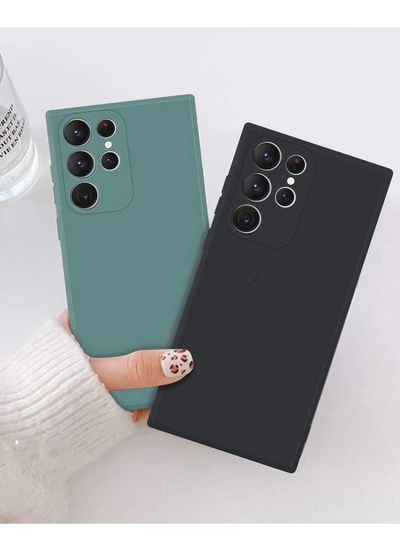 BORTONY Slim Shockproof Case Compatible With Galaxy S22 Ultra, Fit Durable Soft Silicone Protective Case Cover For Samsung Galaxy S22 Ultra - Image 2