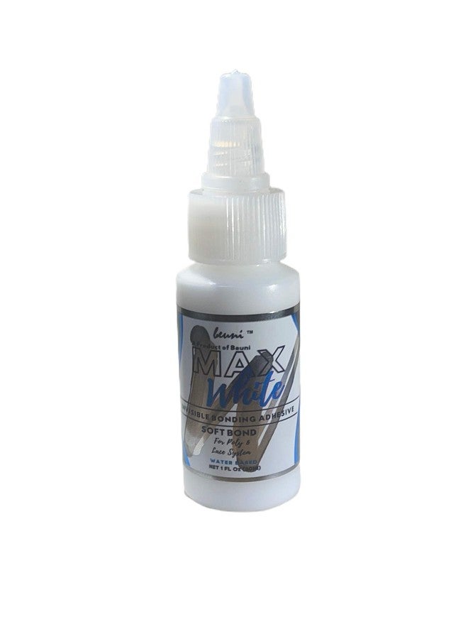 Beuni Max White Wig Glue Waterproof Wig Glue For Wigs Adhesive for Hair Replacement, Strong Hold (30Ml) - Image 2