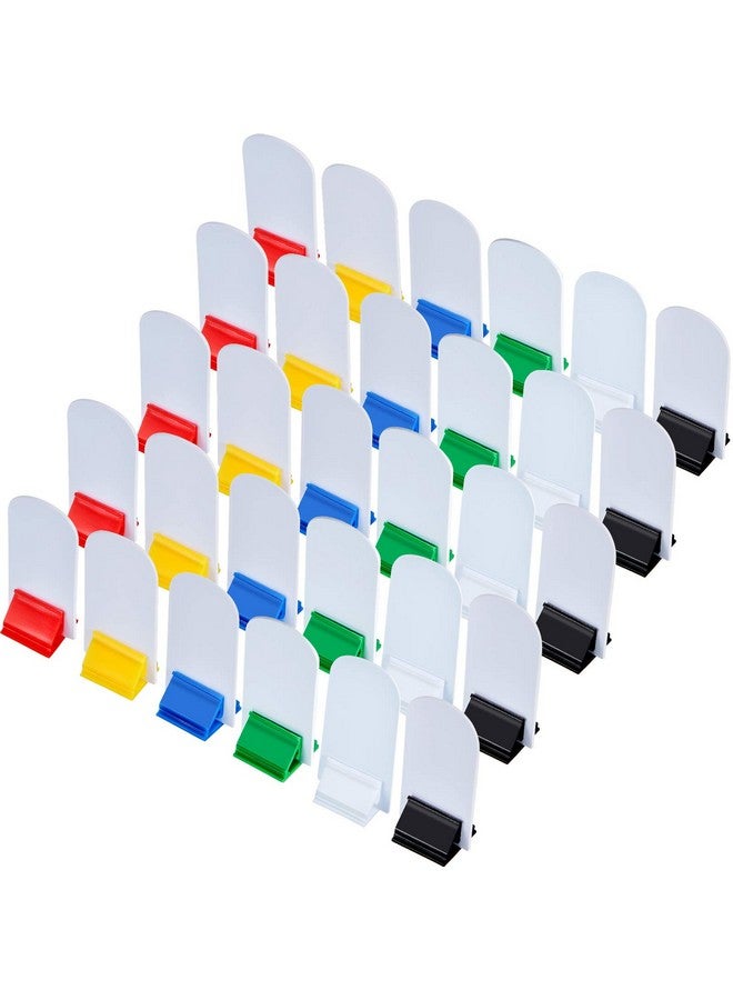 Blulu 36 Pieces Game Card Stands Multi-Color with 36 Pieces Blank Board Game Board Markers for Party Favor - Image 1