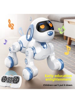ماركة غير محددة Yingjia 18011 Dicat Robot Dog الكهربائية الذكية كلب حوار التحكم عن بعد الأولاد والبنات ألعاب التعليم المبكر - اللون: 6601 روبوت الكلب - النسخة الإنجليزية  - Image 1