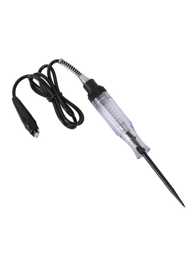 LAWAZIM Automotive Circuit Tester -Transparent- Analog Car Electrical Tester with Light Indicator and Insulated Grip Alligator Clip - Troubleshooting Vehicle Maintenance Repair - DIY and Professional  - Image 2