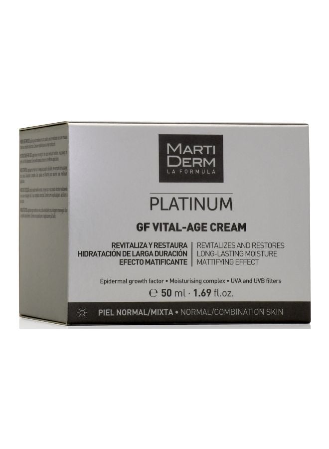 Martiderm Platinum Gf Vital Age Day Cream Normal/Combination Skin 50Ml - Image 2