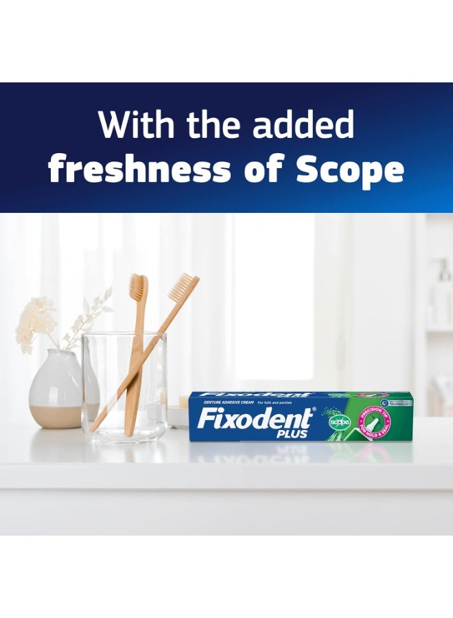 Fixodent Plus Scope Secure Denture Adhesive 2.0oz (Pack of 4) - Image 4