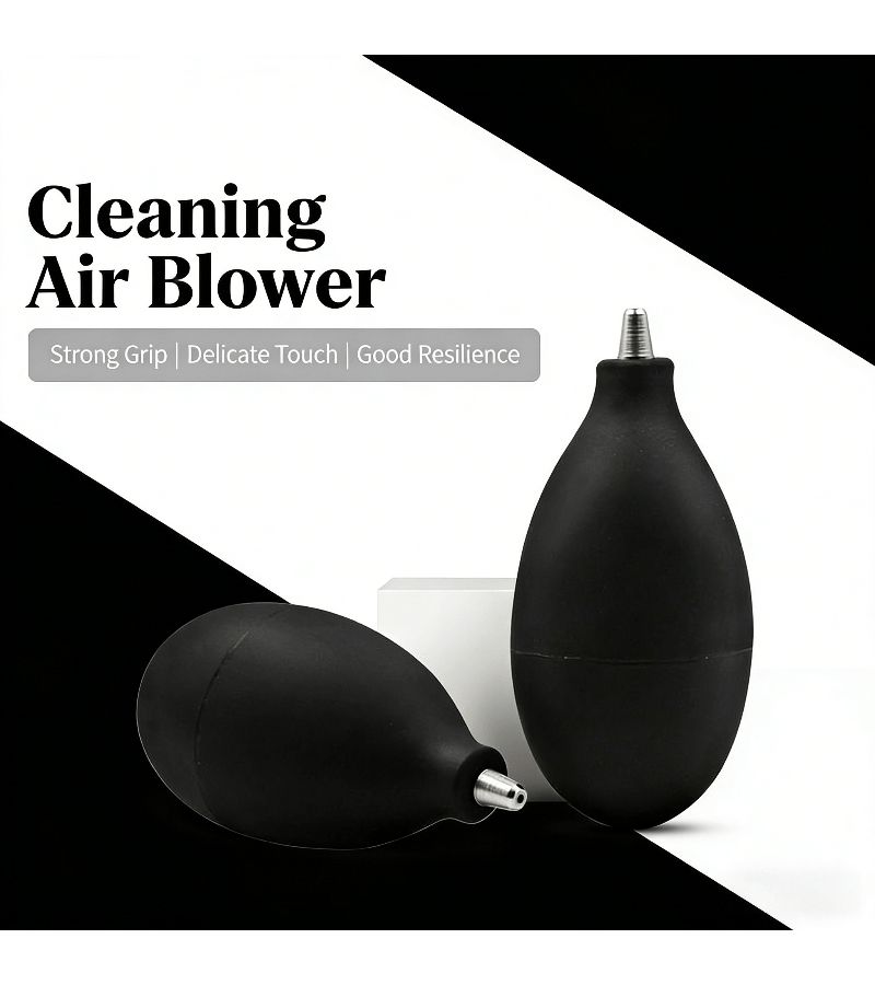 Computer Cleaning Tool Kit 2Pcs Rubber Air Blower With Soft Brush - Image 3