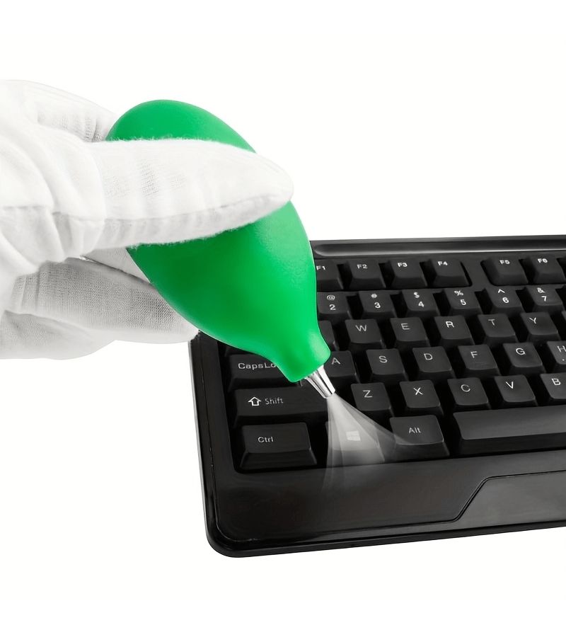 Computer Cleaning Tool Kit 2Pcs Rubber Air Blower With Soft Brush - Image 4