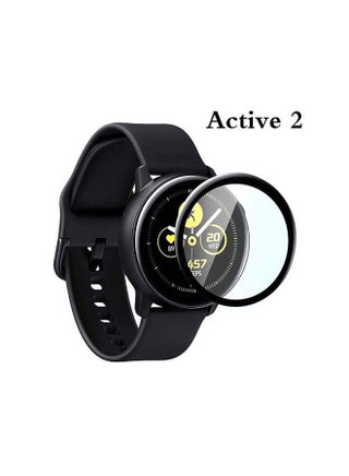 Full Coverage Curved Screen Protector For Samsung Watch Active2 44mm BLACK/CLEAR - pzsku/Z3C6F516D126215EE7677Z/45/_/1685028169/572dc886-7f0e-4539-b46b-c64cdf65b64d