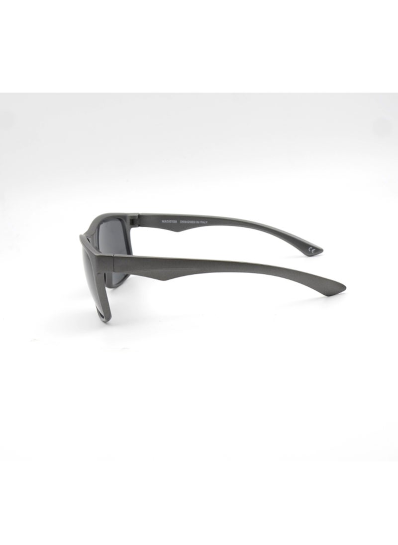 MADEYES - Men's UV Protection Sunglasses EE21P415-1 - Grey - Image 1