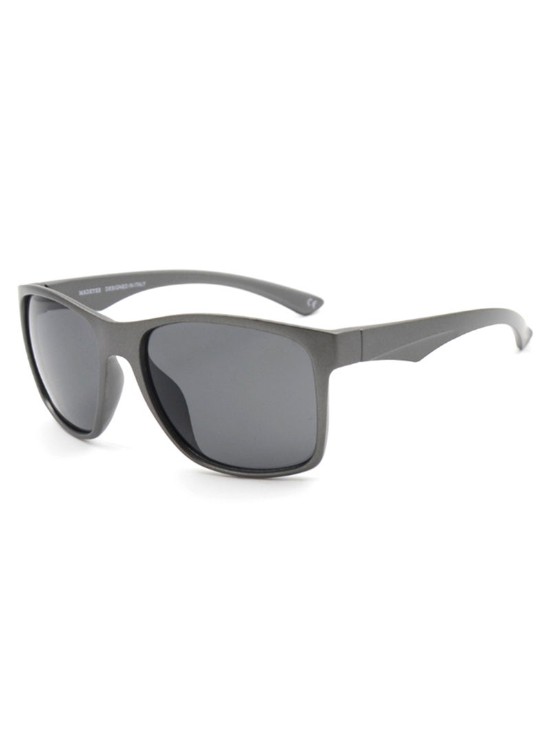 MADEYES - Men's UV Protection Sunglasses EE21P415-1 - Grey - Image 1