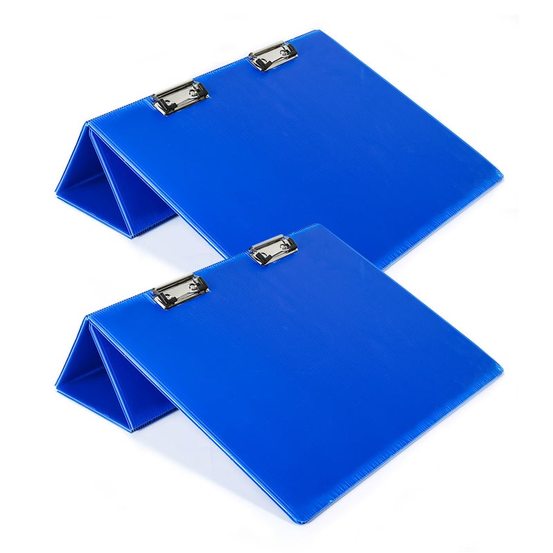 Farrdun 2pcs Slant Board for Writing 16 x 12 Inch Sloped Surface Clipboard 20°Tilted Writing Board to Improve Handwriting Legibility for Writing Reading Drawing - Image 1