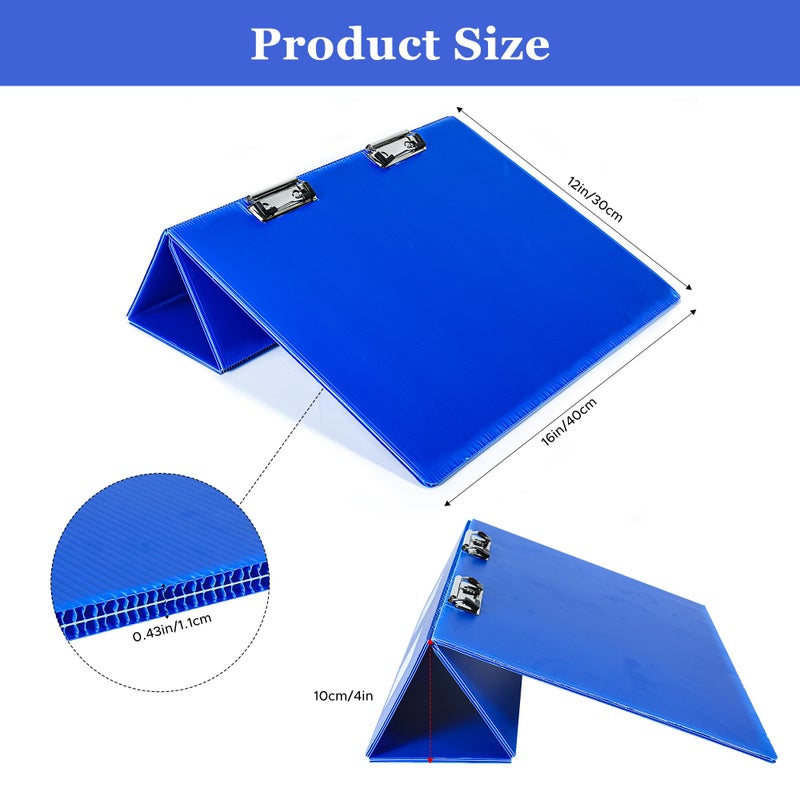 Farrdun 2pcs Slant Board for Writing 16 x 12 Inch Sloped Surface Clipboard 20°Tilted Writing Board to Improve Handwriting Legibility for Writing Reading Drawing - Image 4