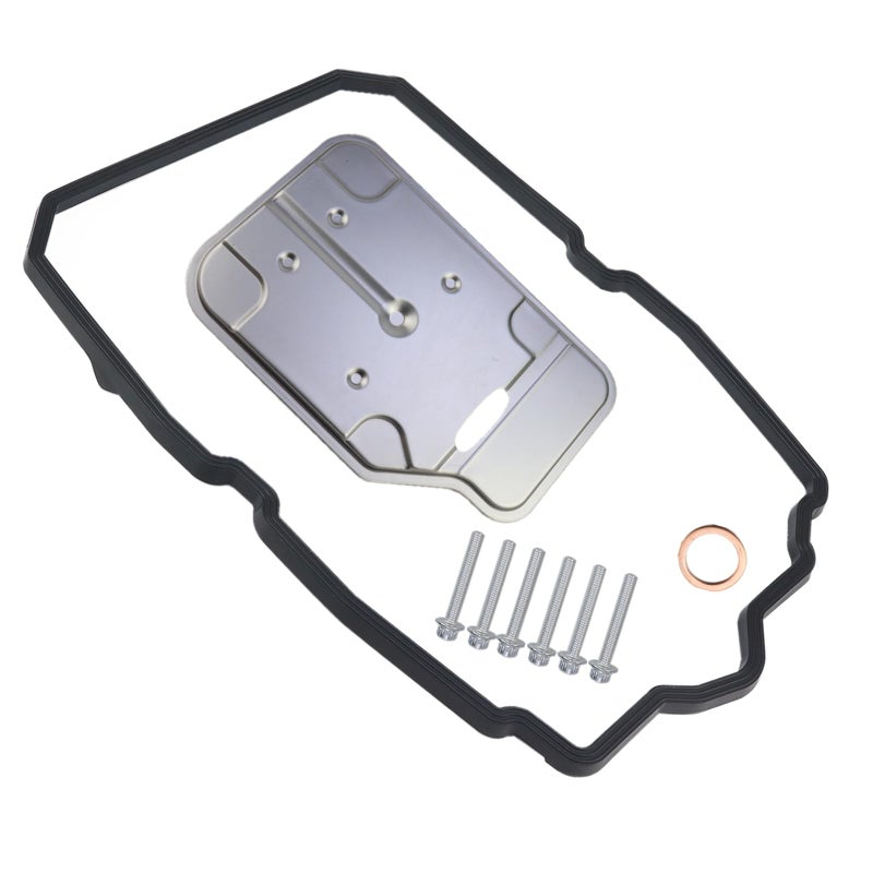 Bomunik Automatic Transmission Filter Oil Pan Gasket Kit For Mercedes-Benz 722.9 C E M R S G Class SL SLK CLK CLS Replacement number# 2202710380,2212770100,2212770195,0049903512 - Image 5