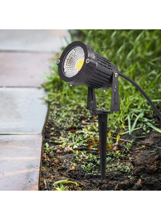 Hummer Movable ground-mounted garden light, yellow light color, 5W - Image 1
