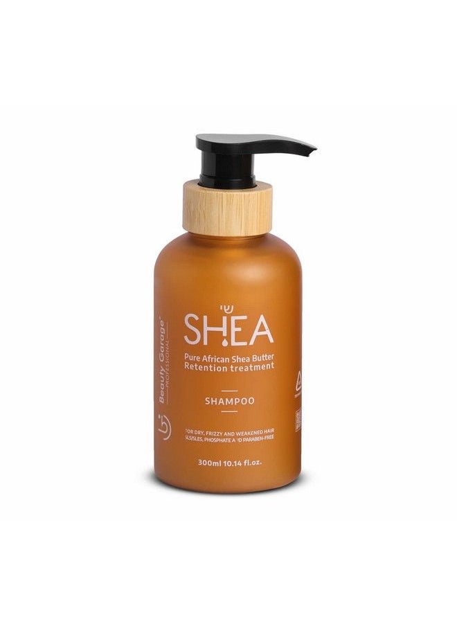 Beauty Garage - Pure African Shea Butter Retention Treatment Shampoo 300Ml - Image 1