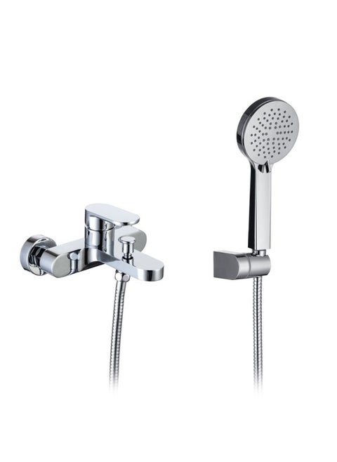 Milano Lira Bath Shower Mixer Set Chrome - Made In China