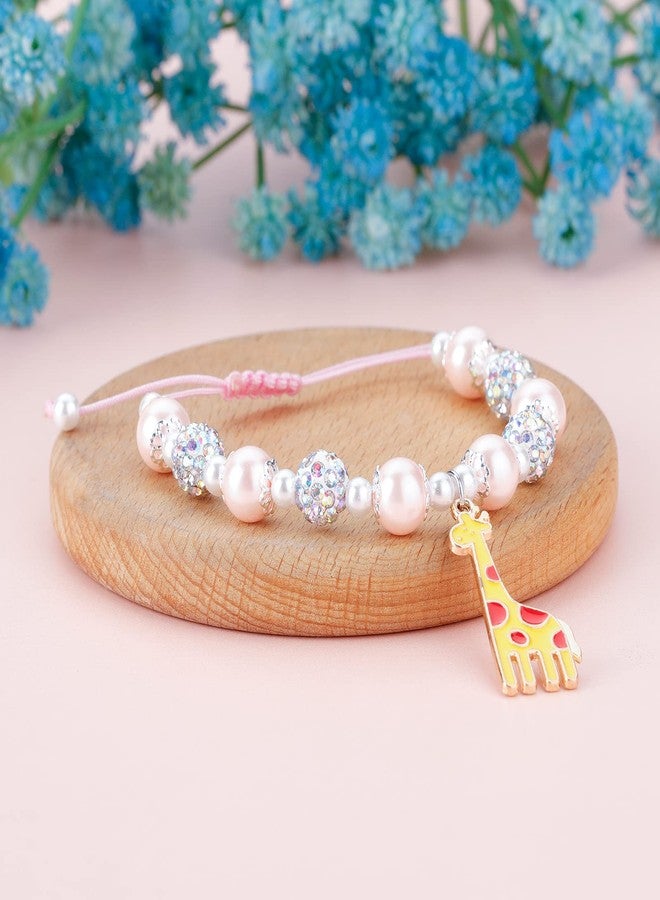 بارتنر هدايا لمحبي الزرافات للنساء، هدية زرافة، سوار زرافة، مجوهرات زرافة، هدايا ملهمة - Image 4